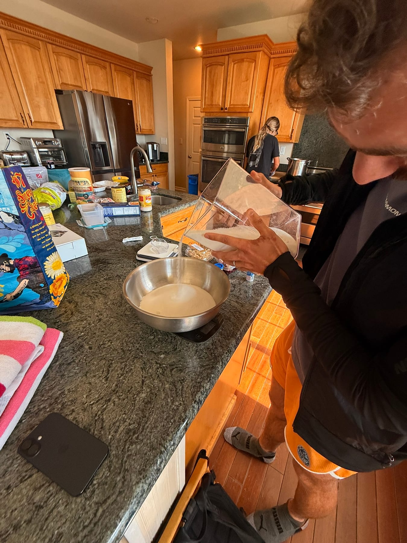 Cyrus making homemade race fuel