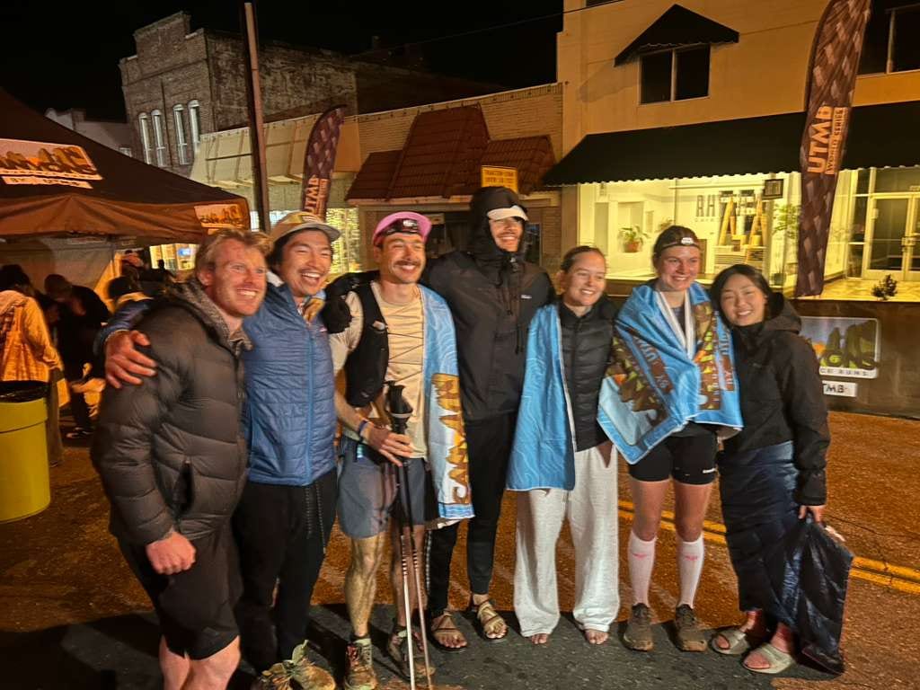 Group after finishing Canyons 100K