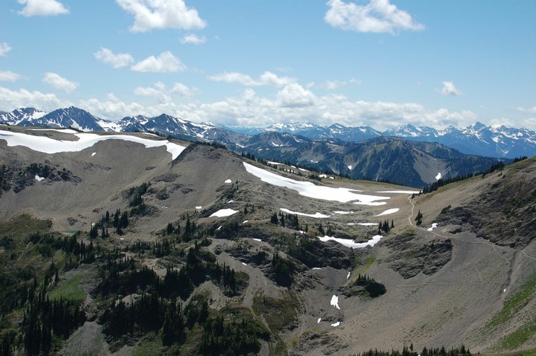 Olympic alpine view